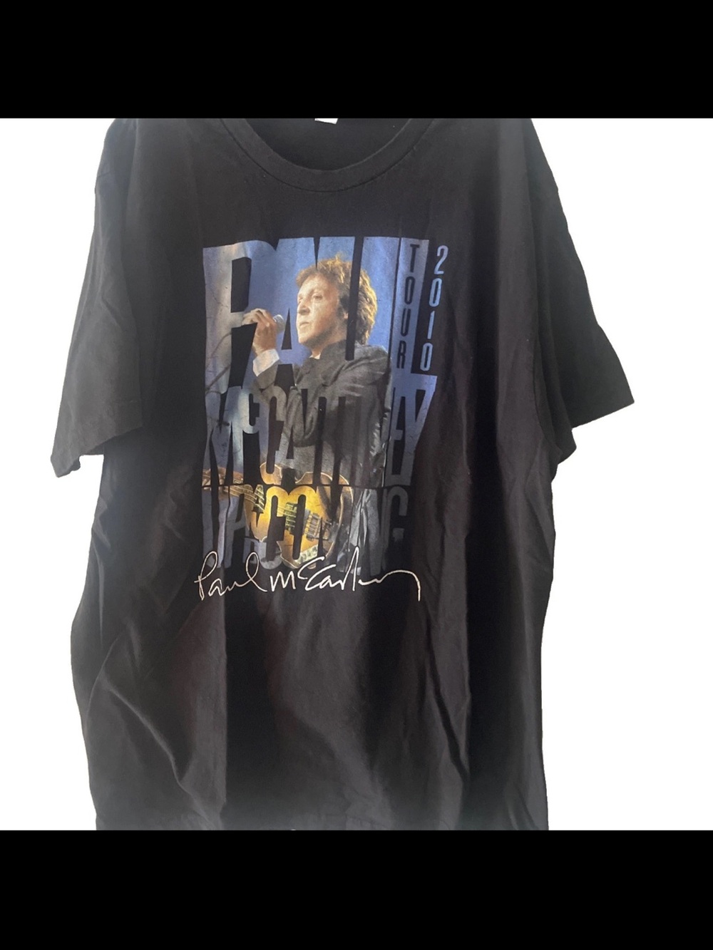 Tultex Paul McCartney Up and Coming Concert T Shirt Size xl